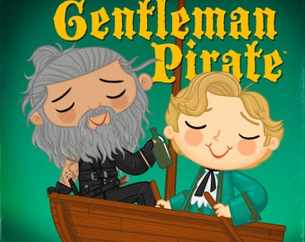 The Little Gentleman Pirate - 8X10 PRINT