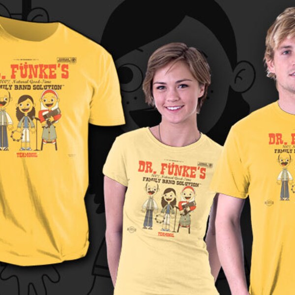 Dr. Funke's 100% Natural Good-Time Family Band Solution T-Shirt