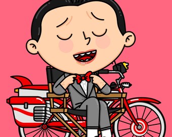 Pee Wee Rubens - 5x7 Postcard