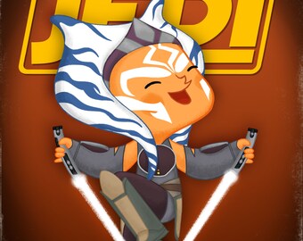 I Am No Jedi - 8x10 PRINT