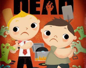 Shaun of the Dead - 5x7 Postcard