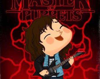 The Little Master of Puppets - 5x7 Postcard