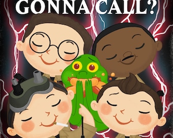Who You Gonna Call - 5x7 Postcard