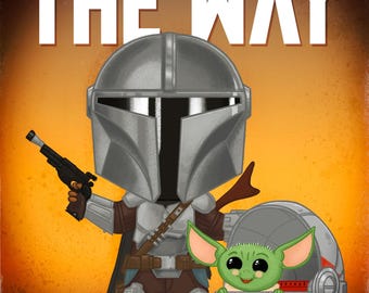 This is the Way - 5x7 Postcard