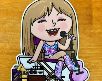 Taylor - 3" Sticker