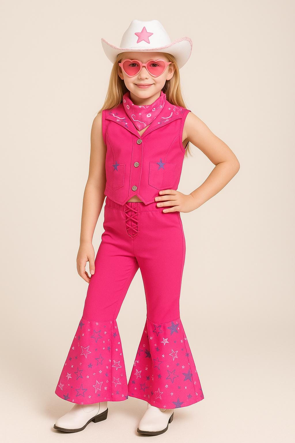 open lace back dress Little Adventures Cowgirl Dress Small (1-3 yrs.) main image 1