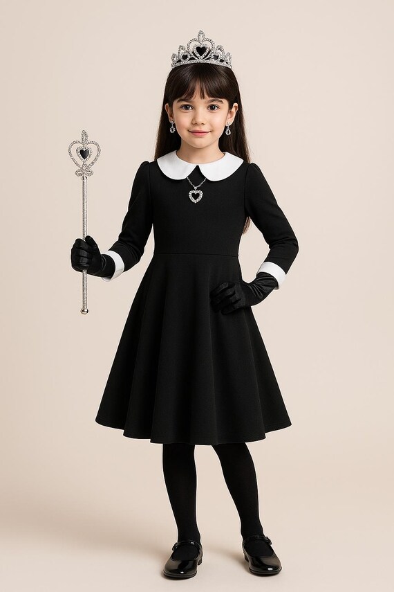 Children's Mysterious Halloween Dress, Elegant Fantasy Outfit, Goth-inspired Costume, Black Baby Girl Dress, Cosplay Costume, Birthday Dress - Etsy Children's Mysterious Halloween Dress, Elegant Fantasy Outfit, Goth-inspired Costume, Black Baby Girl Dress, Cosplay Costume, Birthday Dress - Etsy