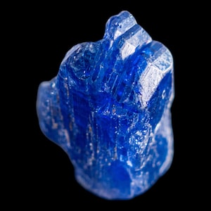 Large tanzanite crystal raw, natural tanzanite specimen, blue violet crystal for sale, rare tanzanite mineral, collector crystal piece