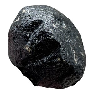 Rizalite tektite from philippines, natural bicolite philippinite tektite, black impact glass like moldavite, energy work tektite for empaths