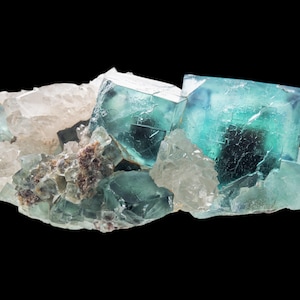 Fluorite crystal from namibia, natural cubic fluorite with quartz, okorusu fluorite cluster, rare raw mineral specimen, collector crystal