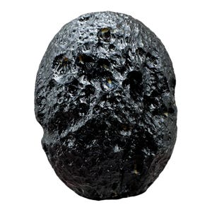 Rizalite tektite from philippines, natural bicolite tektite impact glass, rare moldavite alternative, spiritual energy crystal stone
