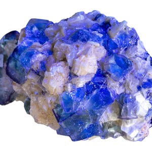 Green fluorite crystal with calcite and schorl, okorusu uv reactive mineral cluster, namibian fluorite display piece, crystal specimen