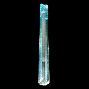 Aquamarine crystal natural blue aquamarine from vietnam terminated aquamarine specimen collectible mineral healing crystal raw aquamarine