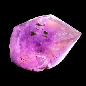 Punta de cristal de ametrina en bruto, cuarzo citrino amatista natural con fuerte zonación de color, cristal grande sin tratar para coleccionistas o decoración