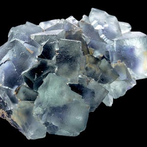 Green fluorite cluster, natural fluorite crystal specimen with cubic formation, okorusu fluorite from namibia, raw fluorite
