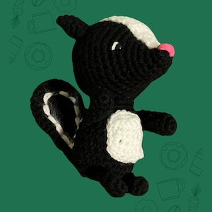 Crocheted Skunk