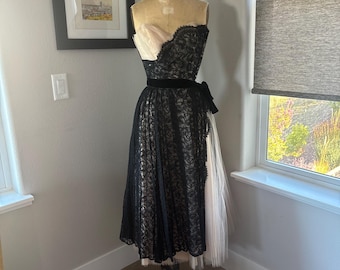 Vintage 1950's I. Magnin Cocktail Dress