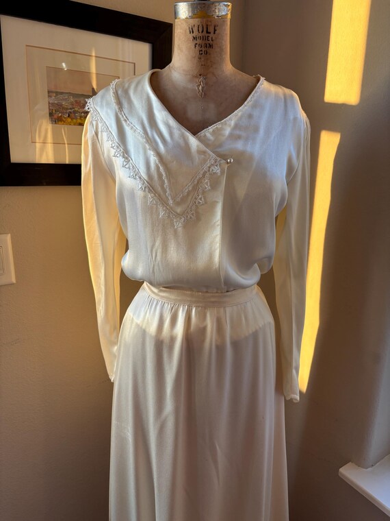 Vintage 1970's Jessica's Gunnies Blouse and Prair… - image 3