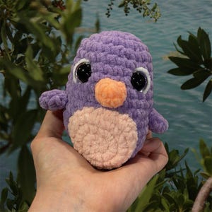 Penguin Amigurumi Plush | Crochet Stuffed Animal | Woobles physical item