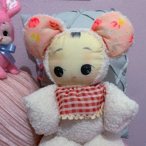 ggsdolls Finds Artist Doll Bunka Furry Plush Spiko Kawakita