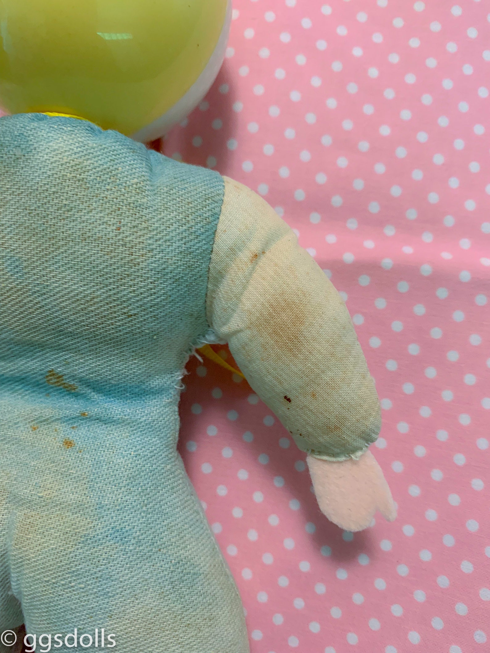 VTG Adorable Krueger Plastic Rattle Head Police Officer Doll Etsy