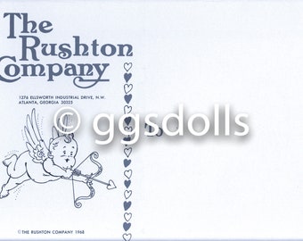 Digital Download of 1968 Rushton Toy Company Valentine Catalog