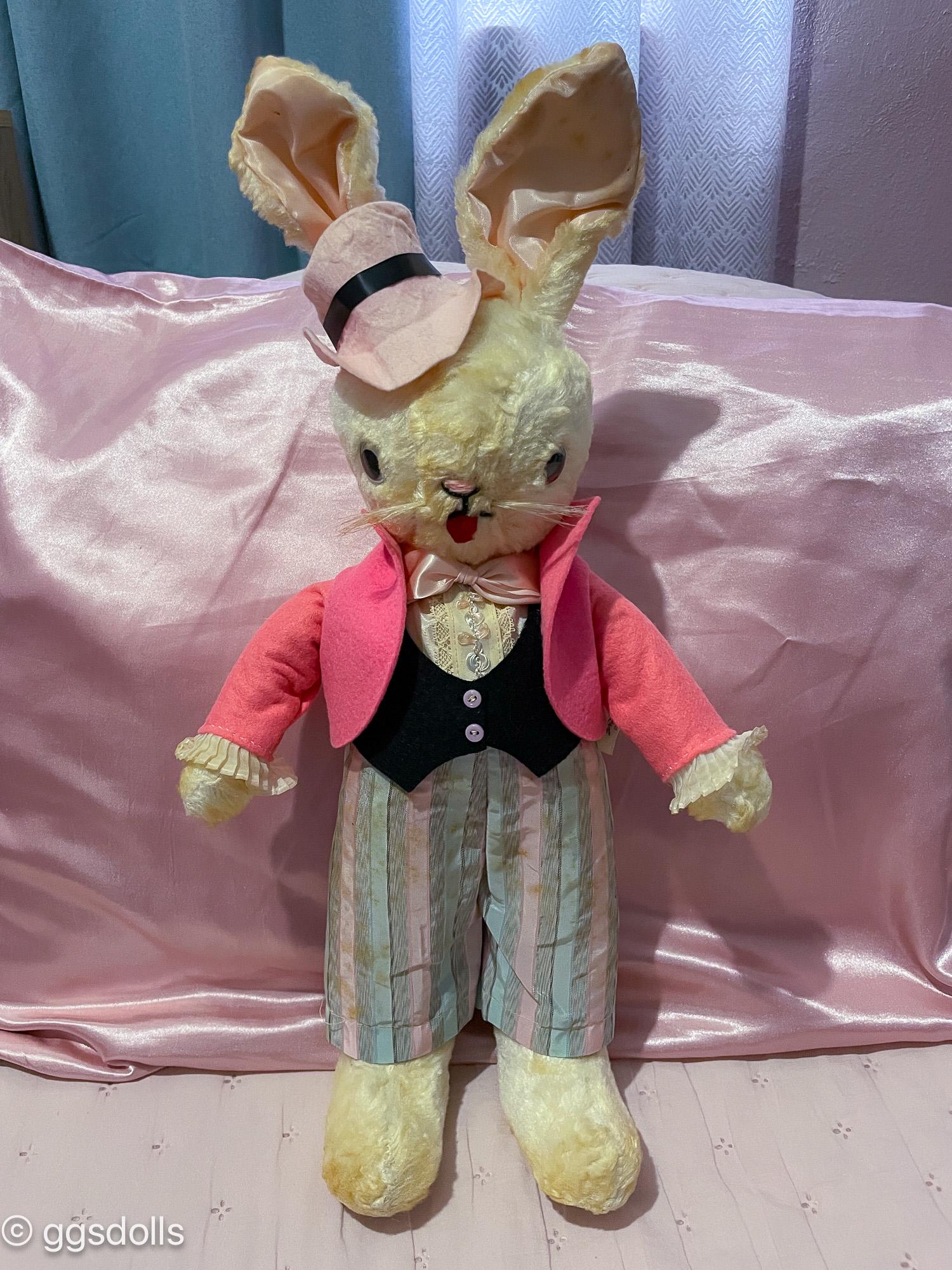 Vintage gund pink bunny - Etsy 日本