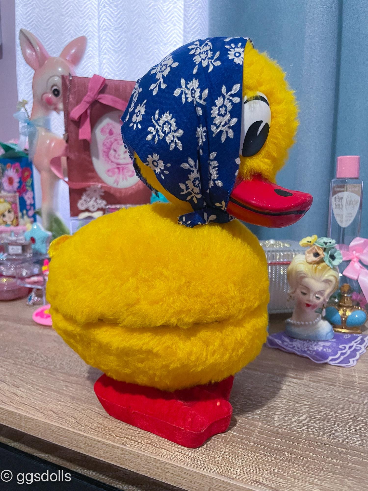 9/5まで　RUSHTON ラシュトン　ダック　あひる　36cm Rushtonラシュトンラバーフェイスダックあひるさん