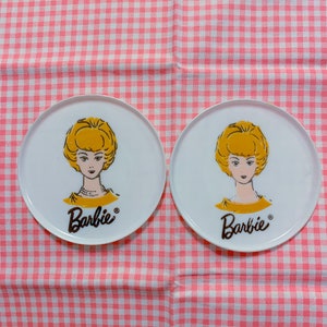 VTG Plastic Playscale Barbie Plates Cups With Utensils - Etsy