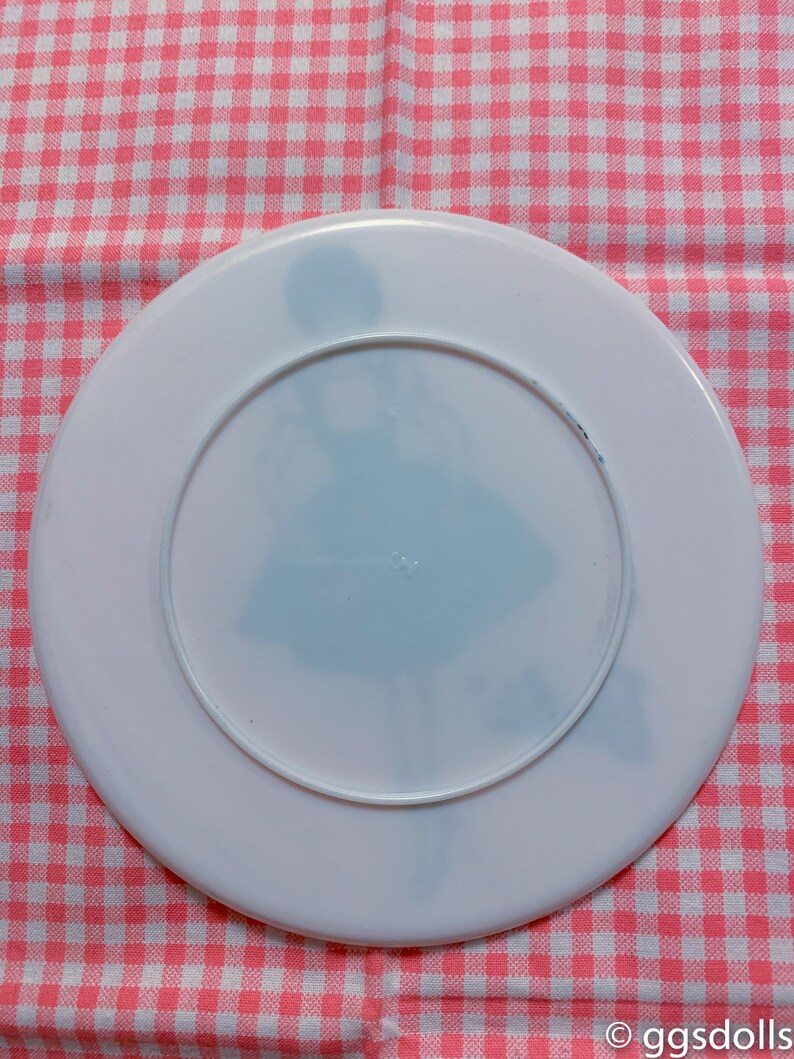 VTG Plastic Playscale Barbie Plates Cups With Utensils | Etsy