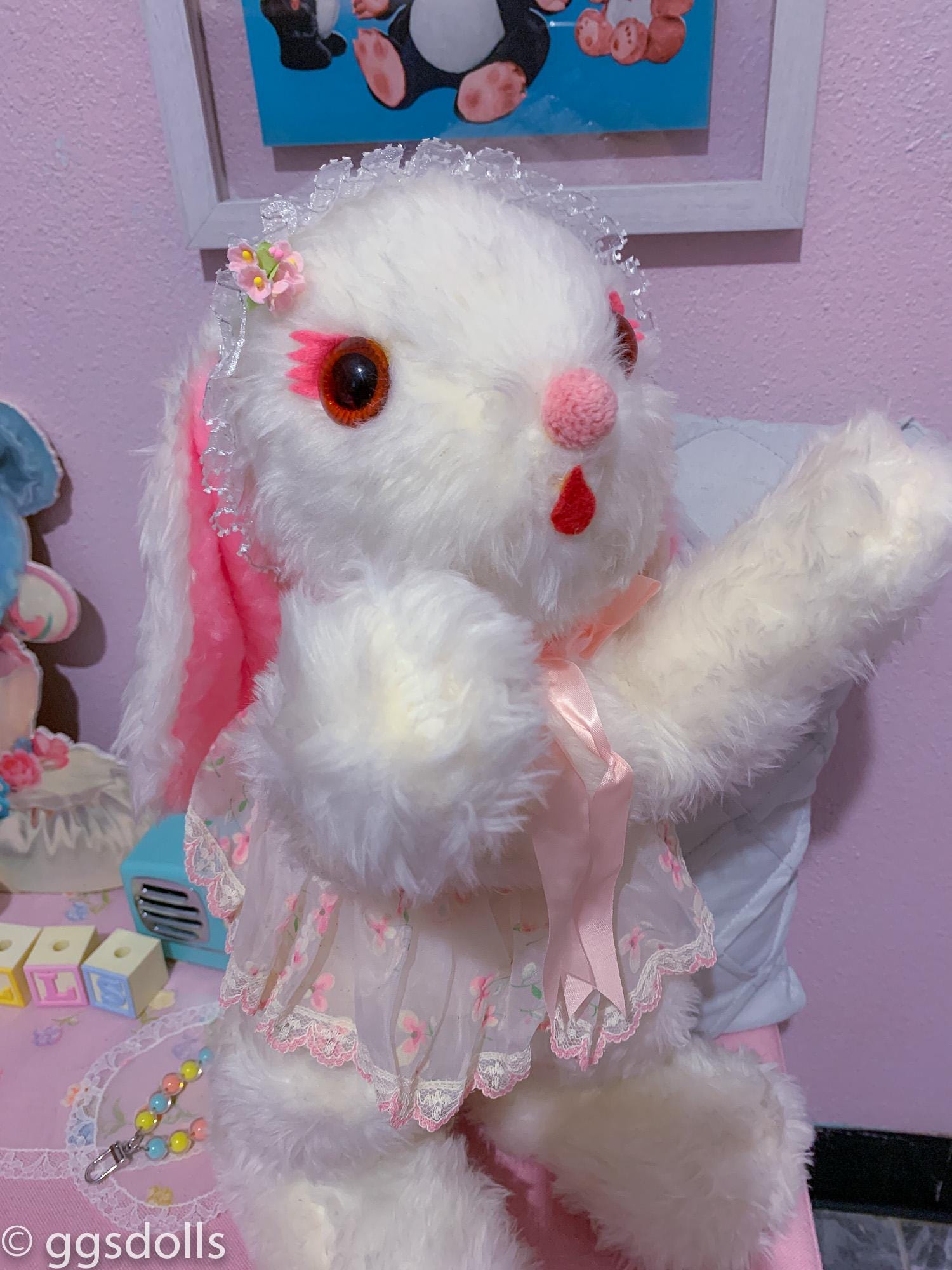 Vtg Easter Rushton Bunny Rabbit - Etsy