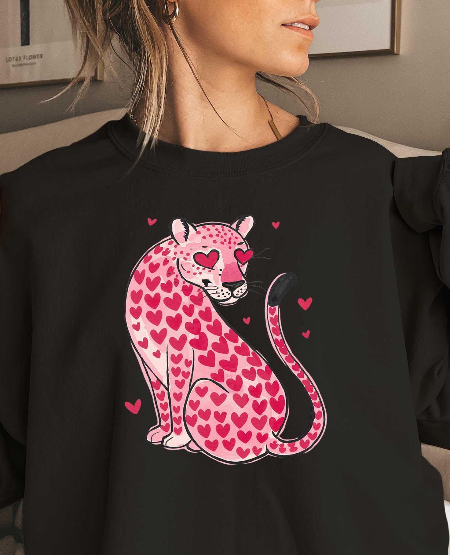 Pink Leopard Top - Etsy