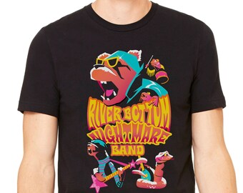 river bottom nightmare band t shirt River bottom nightmare band t shirt