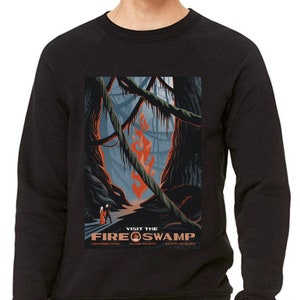 Visit the Fire Swamp Princess Bride Unisex Crew Neck Sweatshirt