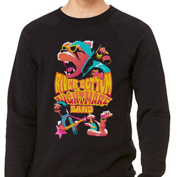 River Bottom Nightmare Band Unisex Crew Neck Sweatshirt