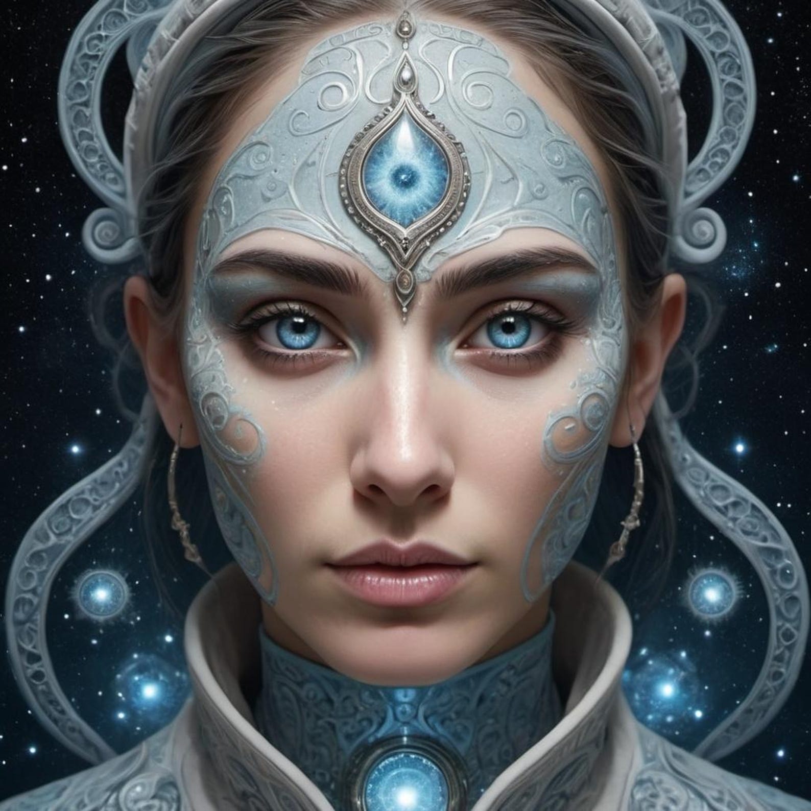 Ice Monarchs, Frozen Realms, Fantasy Art, Ice King, Ice Queen, Mystical ...