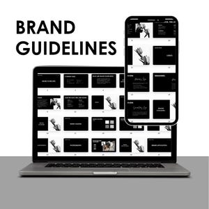 Brand Guidelines | Branding Kit | Canva Template | Branding | Business Template | Brand Guidelines Template