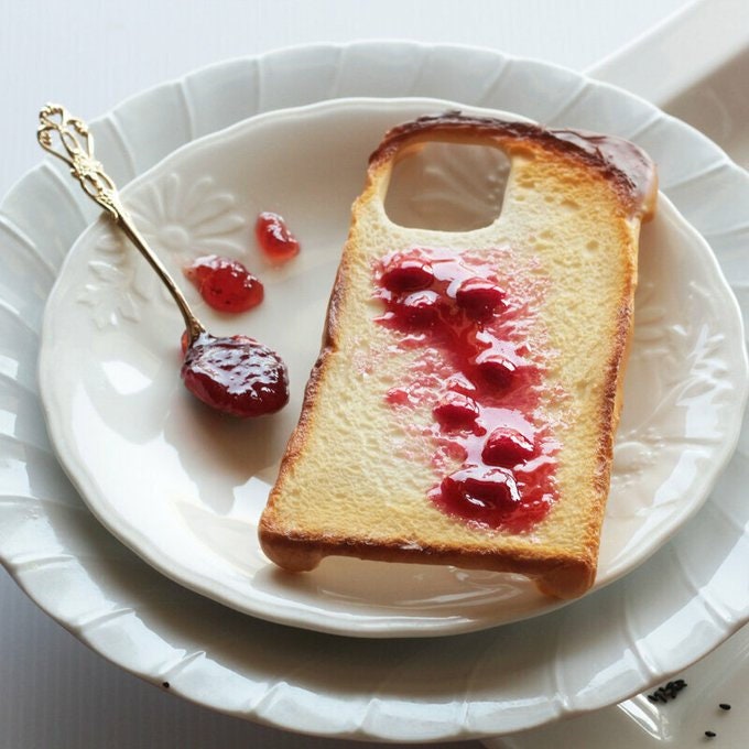 Custodia per smartphone Fairy Strawberry Sauce Toast [compatibile con tutti i modelli iPhone/Android]