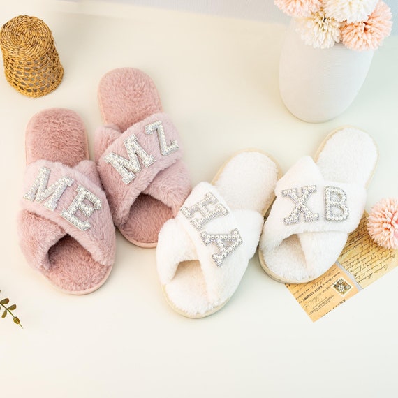 Personalized spa slippers deals