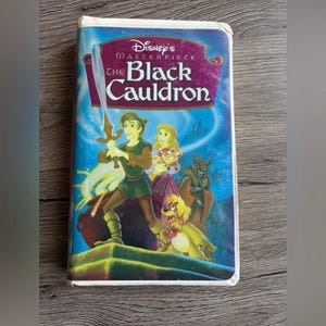 Disney The Black Cauldron VHS