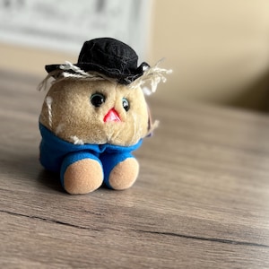 Swibco Puffkins Collection Patches Fall Halloween Scarecrow Plush Tag Errors