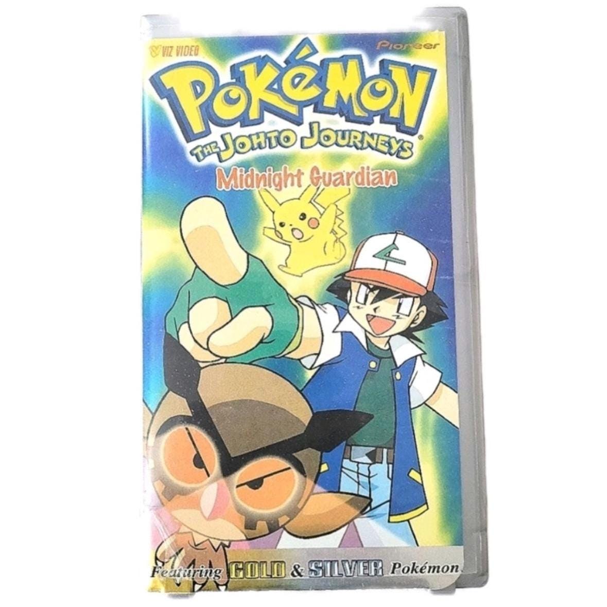 Pokemon the Johto Journeys Midnight Guardian Nintendo VHS Factory