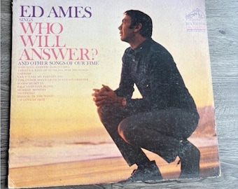 Ed Ames canta "Who Will Answer" de RCA Records, 33 rpm.
