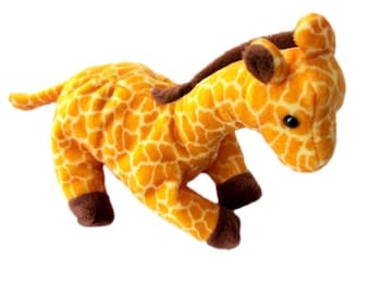 Ty Beanie Baby Twigs the Giraffe PVC Pellets Wycofane Rzadkie Kolekcjonerskie Lata 90.
