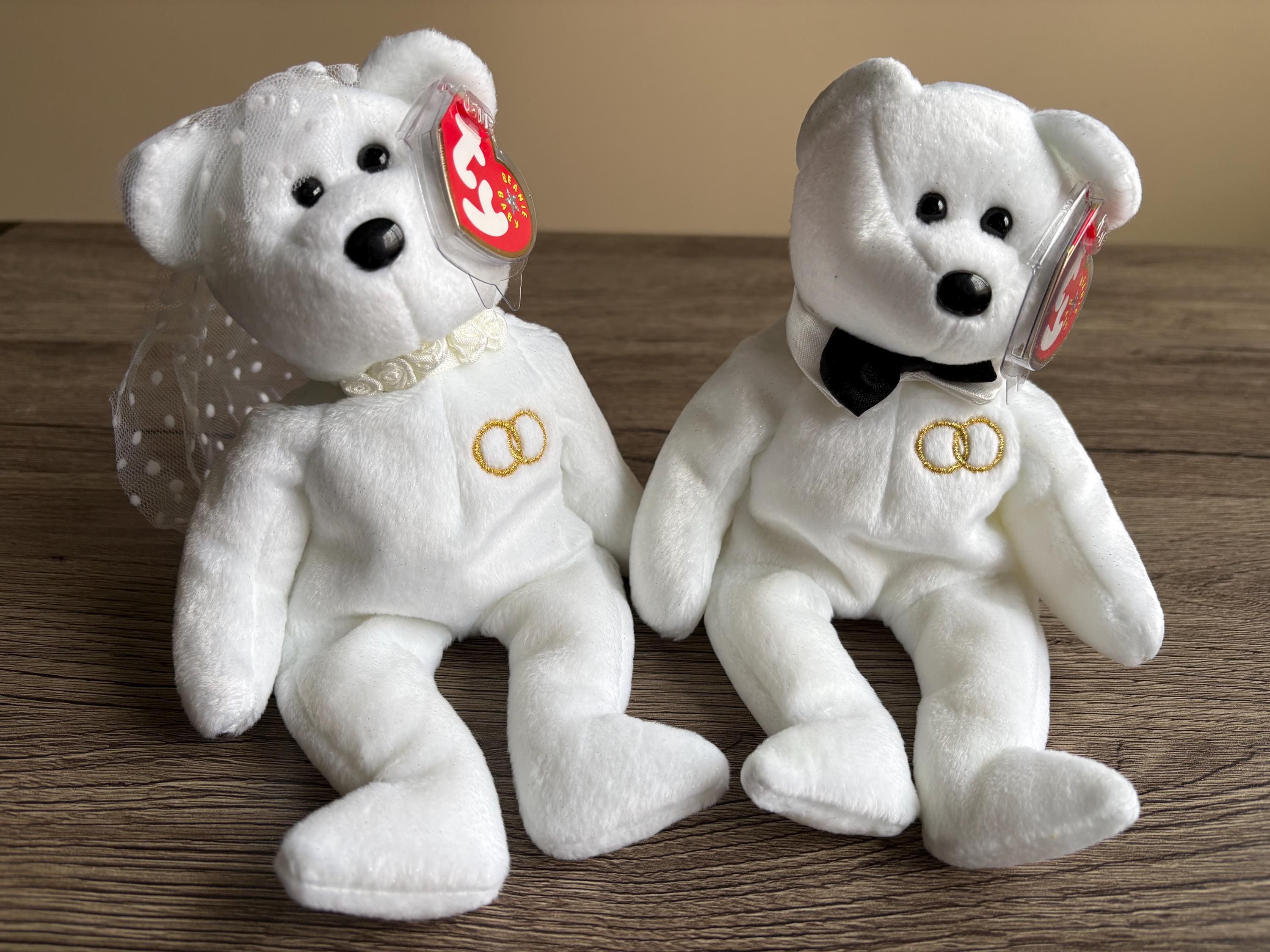 Ty beanie babies wedding bears - Etsy 日本