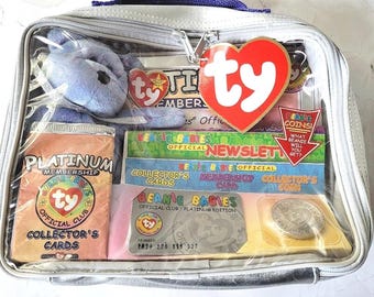 TY Beanie Babies Official Club Platinum Membership Edition II Kit Never Opened