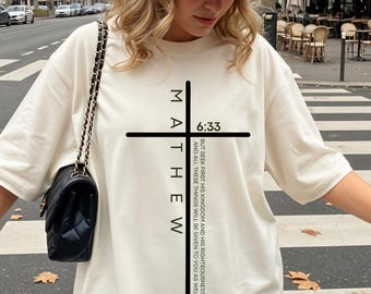 Matthew 6:33 Cross PNG Bible Verse Design, But Seek First The Kingdom of God, Christianity Png| Faith Png| God Png| Black & White PNG