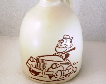 cartoon car jug