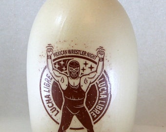 Mexican wrestler jug