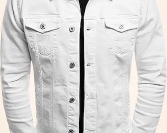 Vintage Work Jacket, Size Large, 1940s Jacket, Denim Jacket, Work